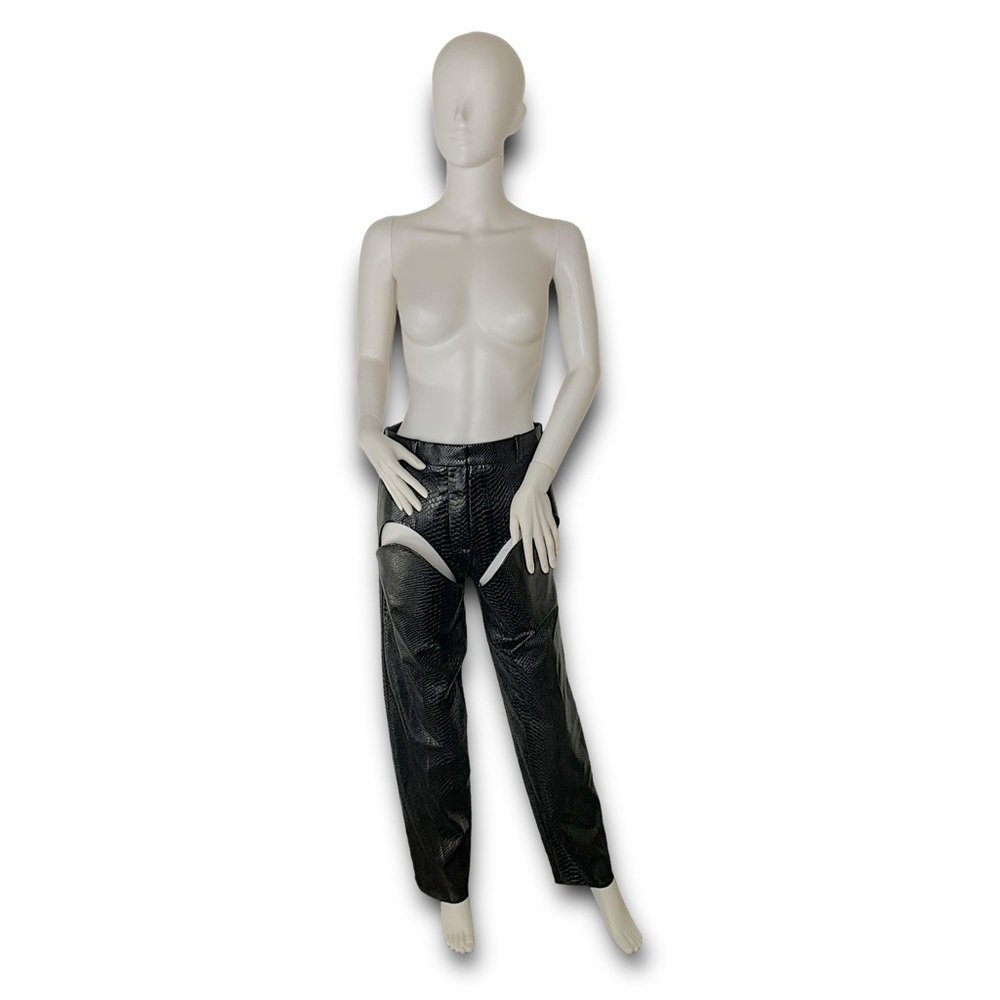 Y/PROJECT Embossed Cut-Out Pants - Picture 3 of 15